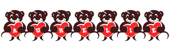 Aurelie bear logo