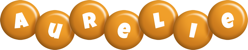 Aurelie candy-orange logo