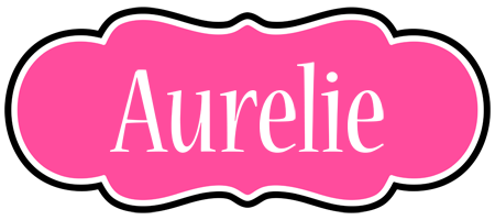 Aurelie invitation logo
