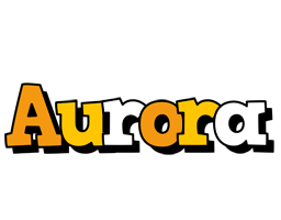 Aurora cartoon logo