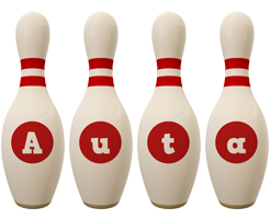 Auta bowling-pin logo