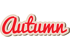 Autumn chocolate logo