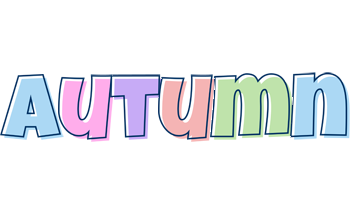 Autumn pastel logo