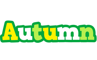 Autumn soccer logo