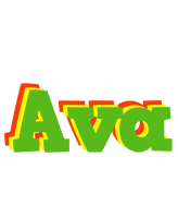 Ava crocodile logo