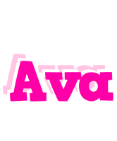 Ava dancing logo