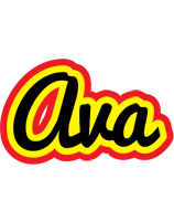 Ava flaming logo