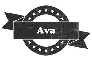 Ava grunge logo