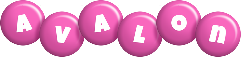 Avalon candy-pink logo