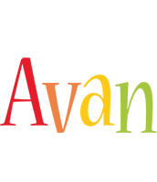 Avan birthday logo