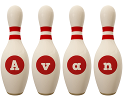 Avan bowling-pin logo