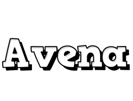 Avena snowing logo