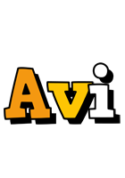 Avi cartoon logo