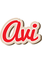 Avi chocolate logo