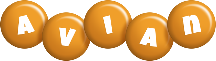 Avian candy-orange logo
