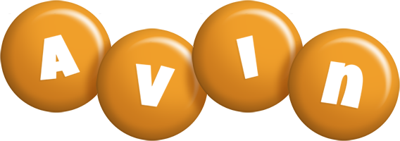 Avin candy-orange logo