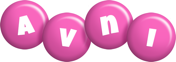 Avni candy-pink logo
