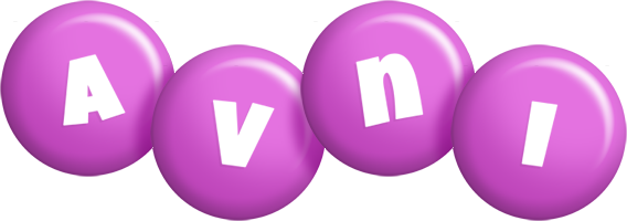 Avni candy-purple logo
