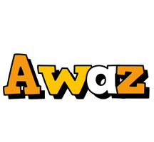 Awaz cartoon logo