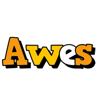Awes cartoon logo