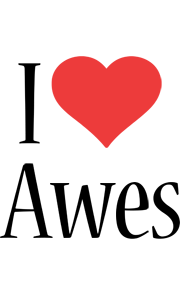 Awes i-love logo