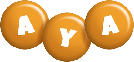 Aya candy-orange logo