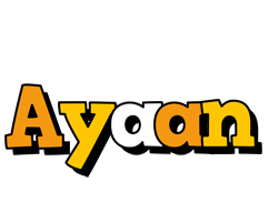 Ayaan cartoon logo