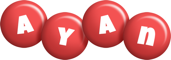 Ayan candy-red logo