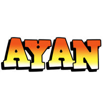 Ayan sunset logo