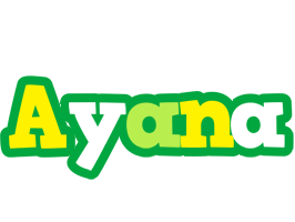 Ayana soccer logo