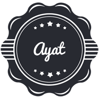 Ayat badge logo