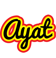 Ayat flaming logo