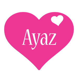 Ayaz love-heart logo