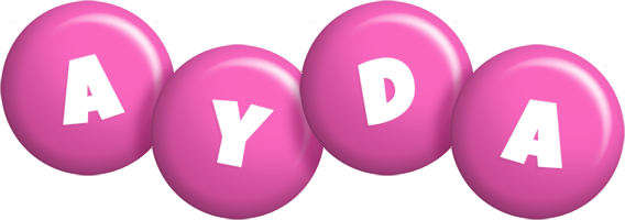 Ayda candy-pink logo