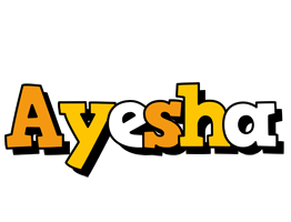 Ayesha cartoon logo