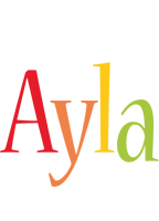 Ayla birthday logo