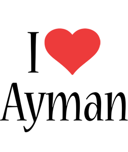 Ayman i-love logo