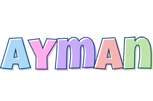 Ayman pastel logo