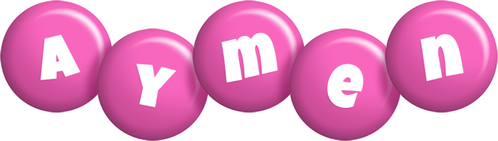 Aymen candy-pink logo