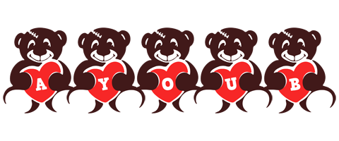 Ayoub bear logo