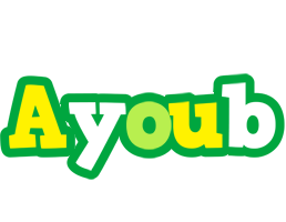 Ayoub soccer logo