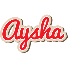 Aysha chocolate logo