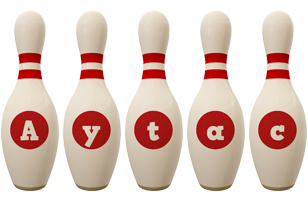 Aytac bowling-pin logo