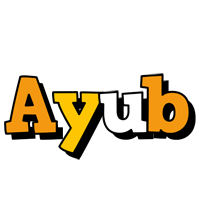 Ayub cartoon logo