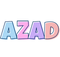 Azad pastel logo