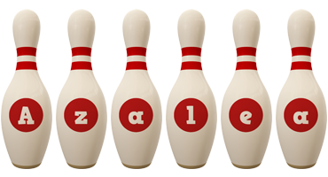 Azalea bowling-pin logo