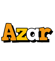 Azar cartoon logo