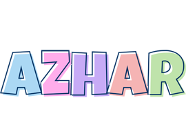 Azhar pastel logo