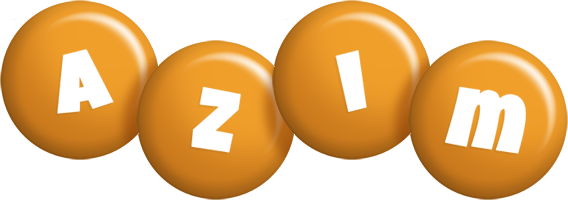 Azim candy-orange logo