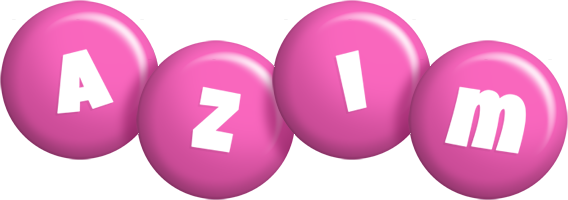 Azim candy-pink logo